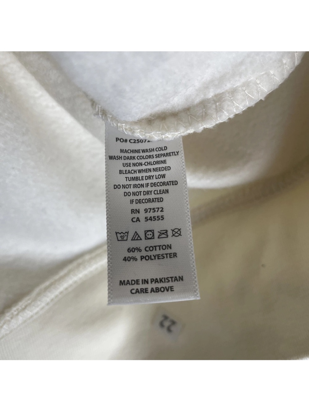 Landway Heritage Fleece 1/4 Zip Pullover Women's Size Large Outdoor New Cream - Picture 7 of 7